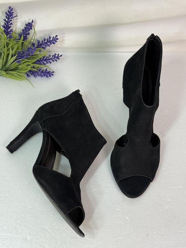 Femme Comptoir Des Cotonniers Talons Noir Nubuck