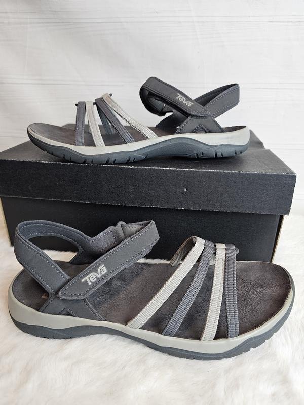 Femme Teva Sandales Gris 39