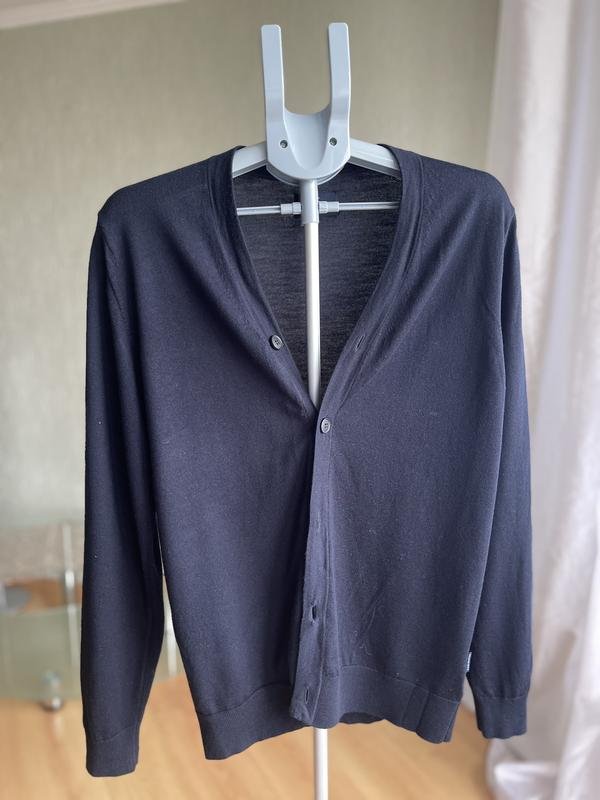 Men Hackett Sweater Navy Wool M