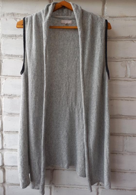 Women Wool & Cashmere Sweater Grey Wool 36 / S /