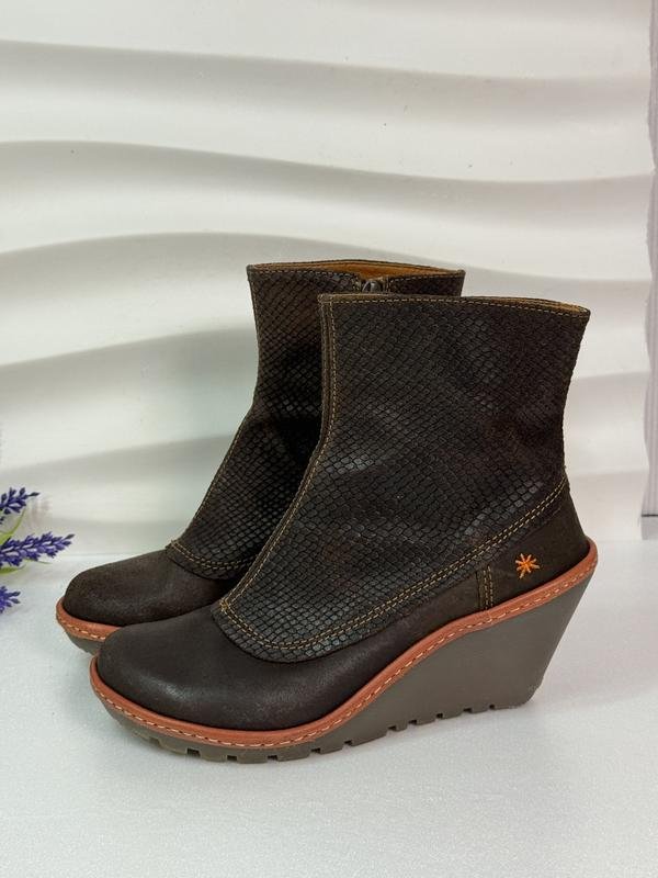 Donna ART Stivaletti Marrone Pelle 38