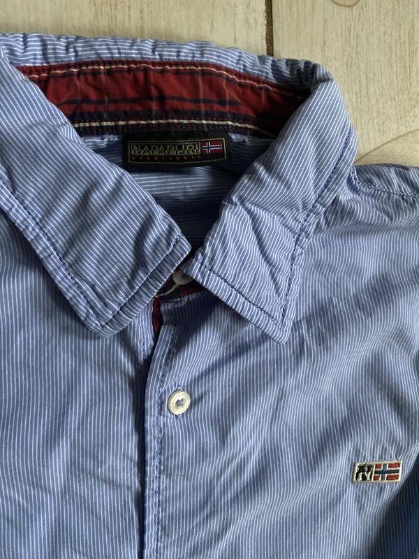 Women Napapijri Shirt Blue Cotton 40 / L / 48