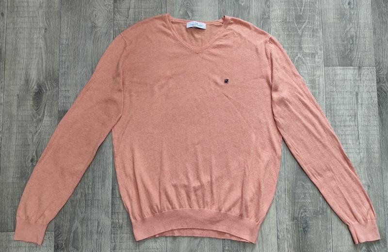 Мужской Carolina Herrera Светр Персиковый Хлопок