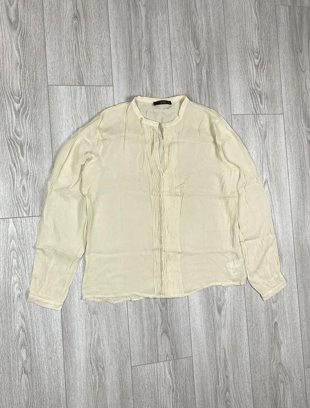 Femme Etro Chemisier Beige Soie 44