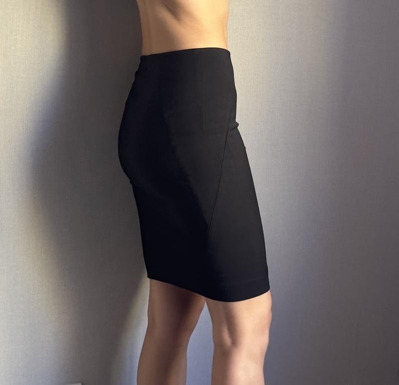 Damen Patrizia Pepe Rock Schwarz Baumwolle 34 / XS