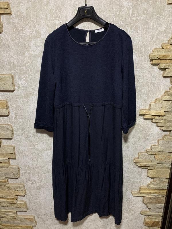 Damen Peserico Kleid Marineblau 38 / M / 46