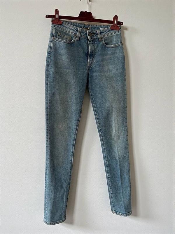 Donna Saint Laurent Jeans Blu Navy 27 / S
