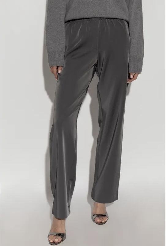 Femme Samsoe Samsoe Pantalon Gris Viscose 36
