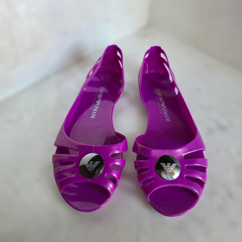 Женские Emporio Armani Балетки Фиолетовые 38