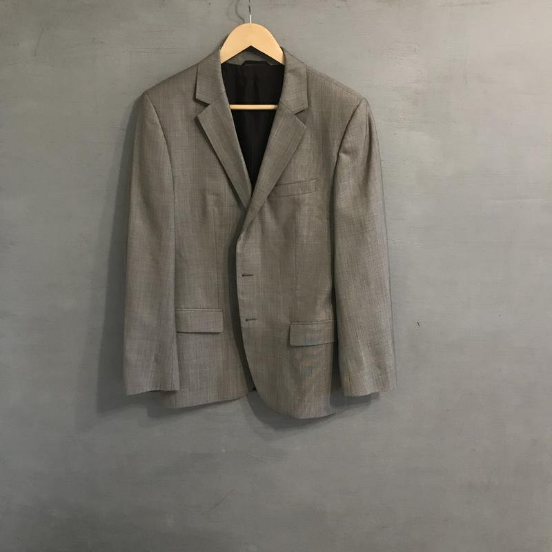 Мужской Hugo Boss Костюм Серый Шерсть L