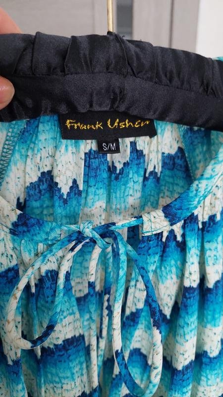 Женское Frank Usher Платье Белый Полиэстер M