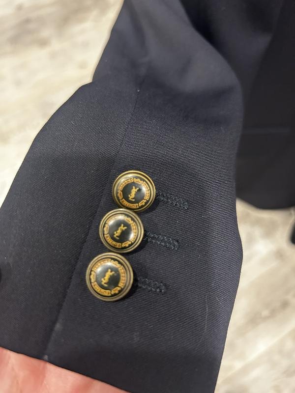 Donna Yves Saint Laurent Blazer Nero Viscosa 52