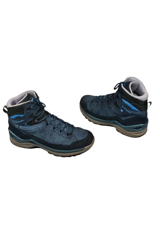 Women Lowa Boots Navy Gore-Tex 37.5