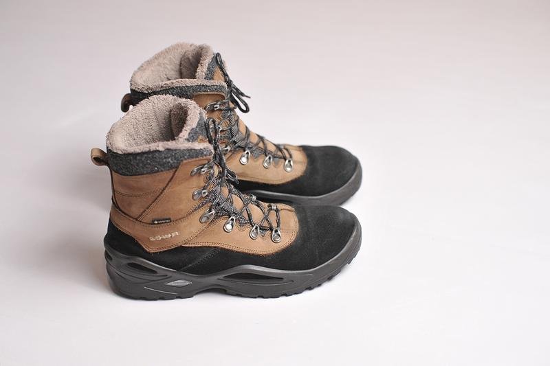 Women Lowa Boots Brown Suede 41