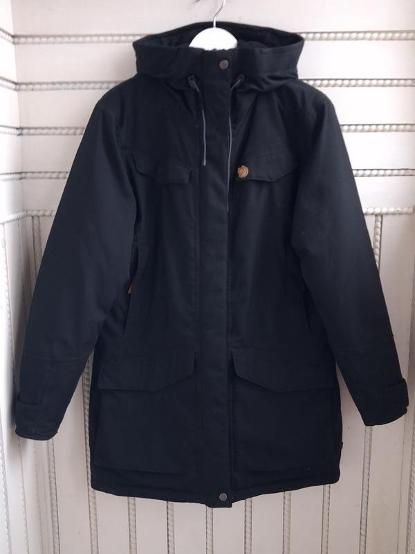 Женская Fjällräven Парка Чёрный S