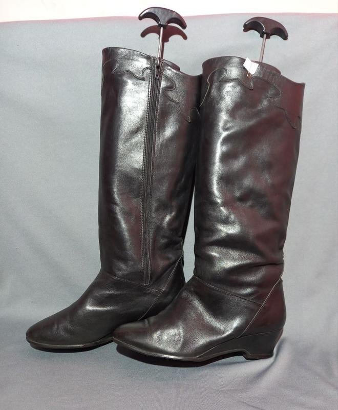 Femme Christian Bottes Marron Cuir 38