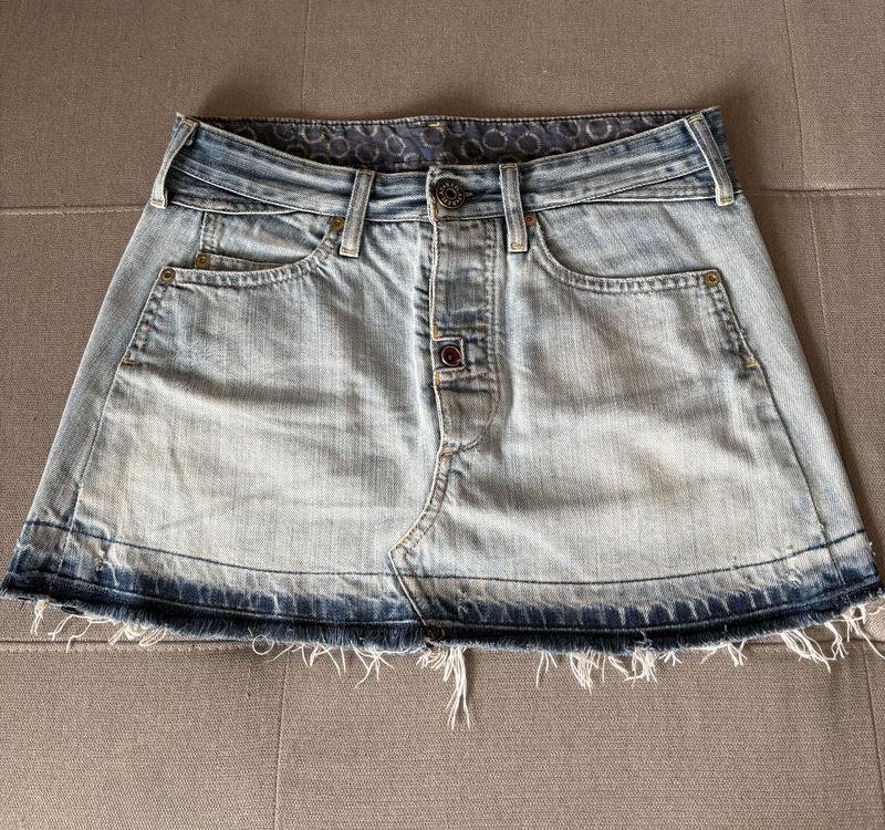 Damen Replay Rock Marineblau Denim XS