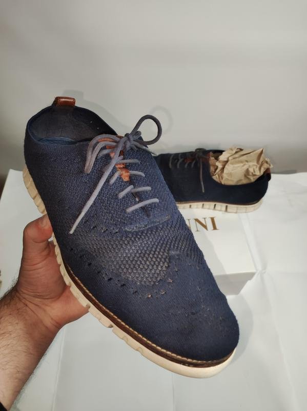 Homme Cole Haan Mocassins Bleu Textile 11,5