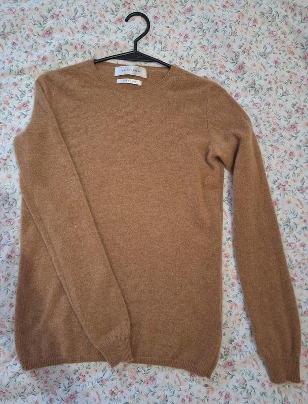 Damen Joseph Janard Pullover Gold Kaschmir 32