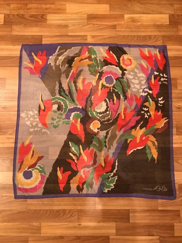 Écharpe Cacharel Lilas Soie