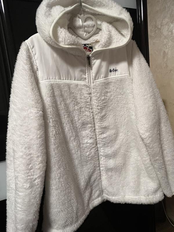 Femme Lee Cooper Veste Blanche Polyester 42