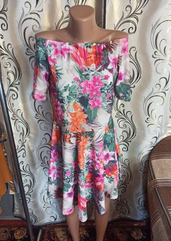 Donna Club L London Abito Multicolore Poliestere