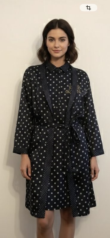 Женский Blu Notte Ночная рубашка Темно-синий