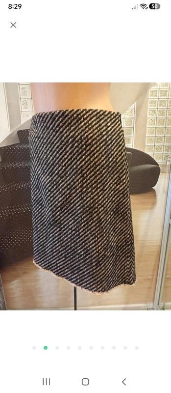 Donna Luisa Cerano Gonna Marrone Cotone L