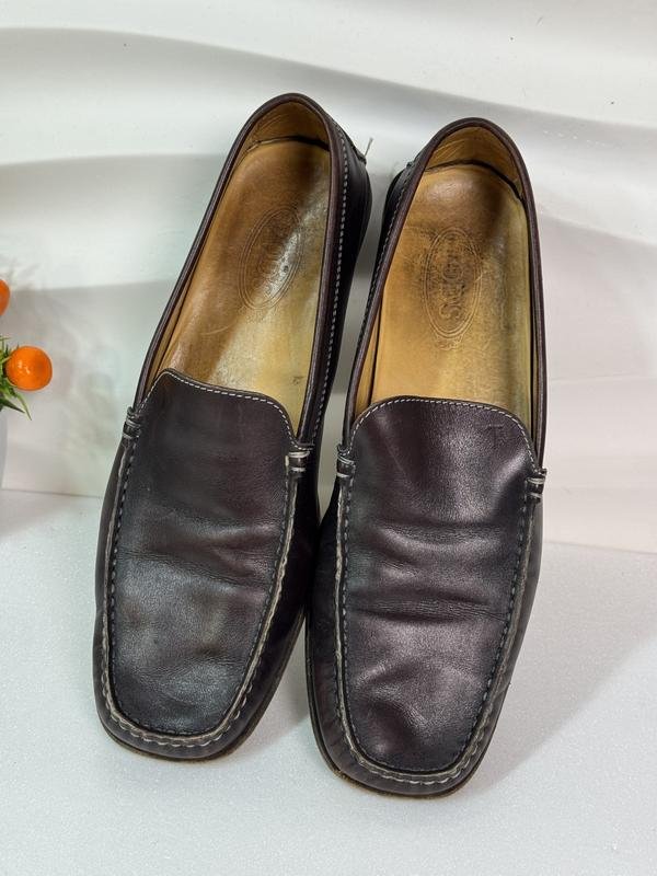 Мужской Tod's Лоферы Коричневый Кожа 46