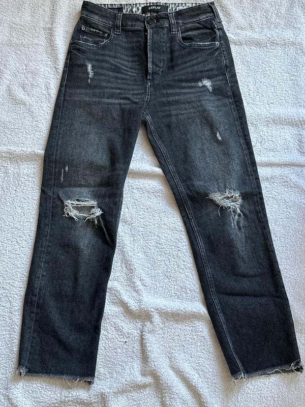 Damen Replay Jeans Grau 26