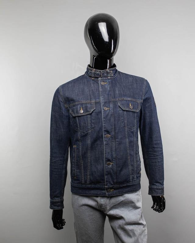 Men Belstaff Jacket Navy Cotton L