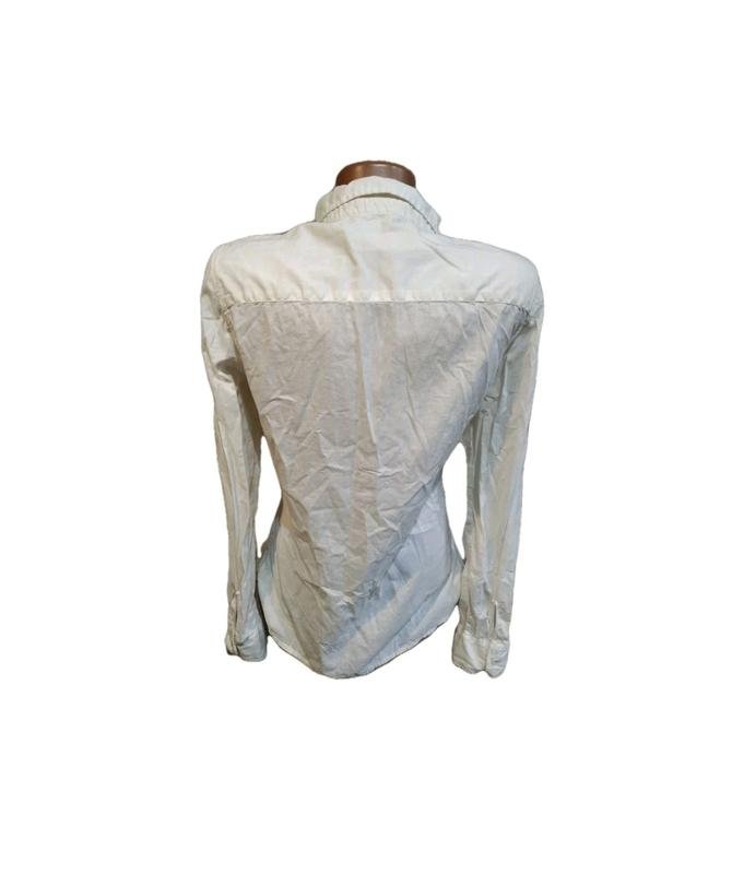 Women Napapijri Shirt Ivory Cotton M