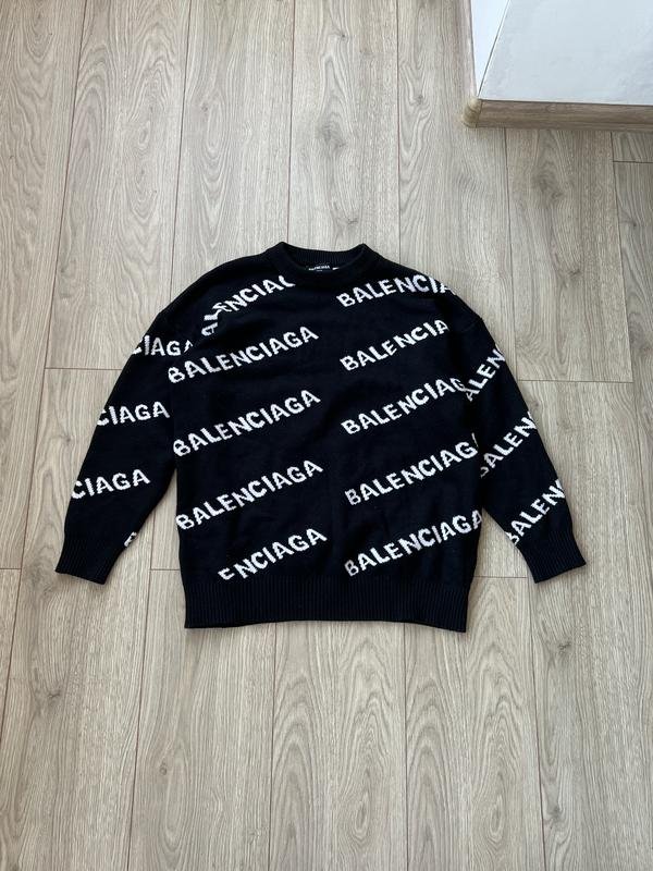 Herren Balenciaga Pullover Mehrfarbig Wolle S