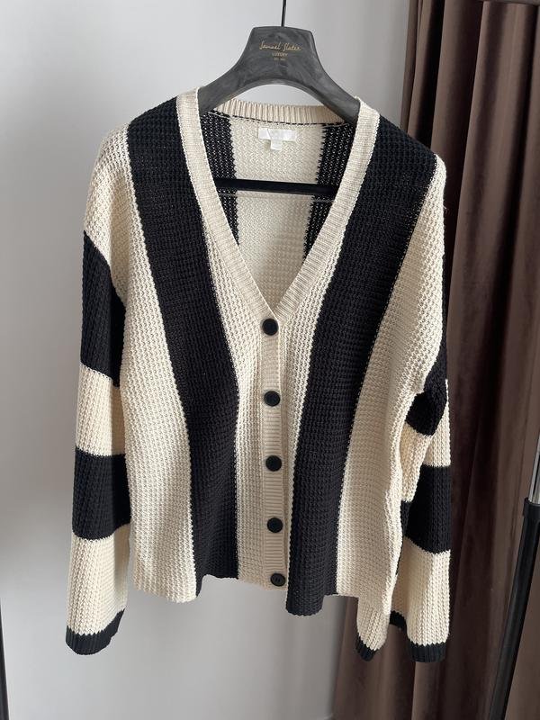 Damen COS Pullover Schwarz Baumwolle XL