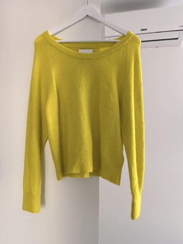 Femme Samsoe Samsoe Pull Jaune Alpaga S-M