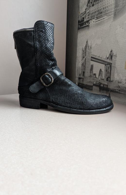 Homme Officine Creative Bottes Noir Cuir 40.5