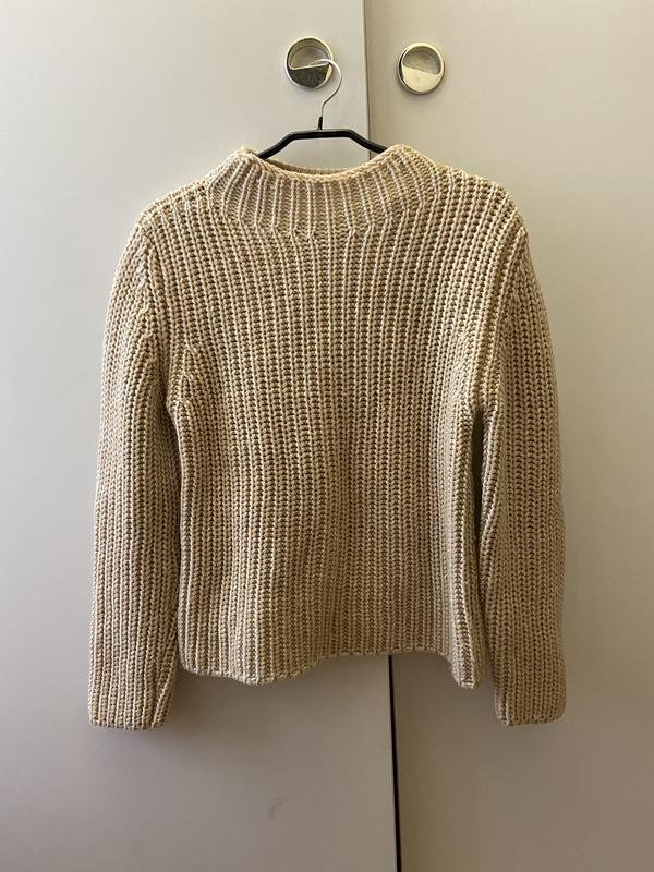 Donna Fabiana Filippi Maglione Beige Lana S