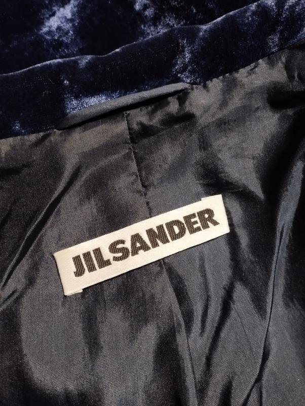 Donna Jil Sander Blazer Nero Seta 34