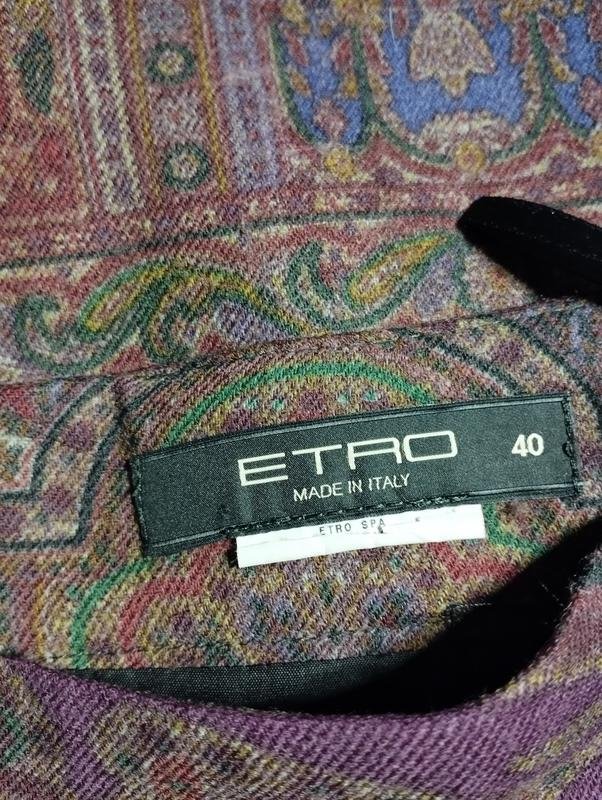 Femme Etro Jupe Multicolore Laine 36