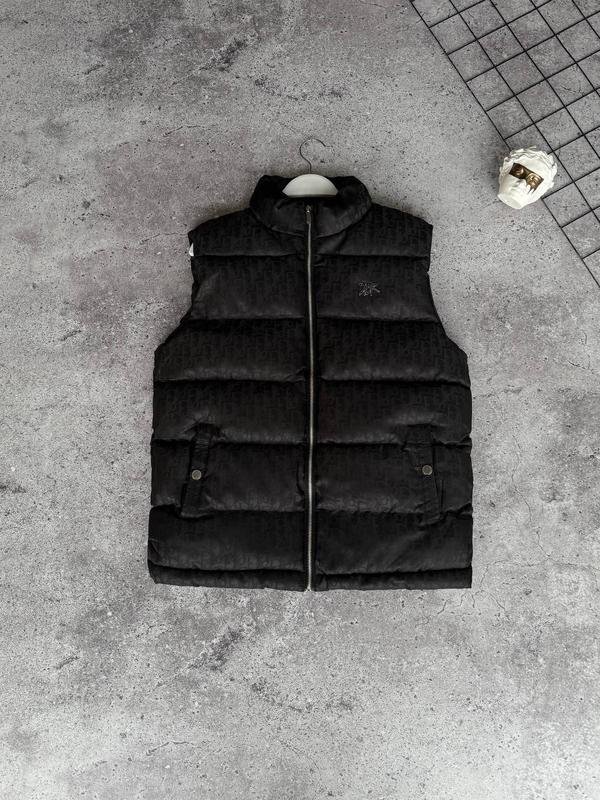 Uomo Dior Gilet Nero Poliestere S