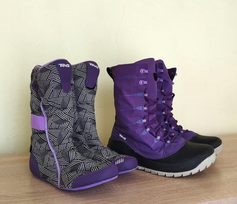 Femme Teva Bottes Multicolore Caoutchouc 37