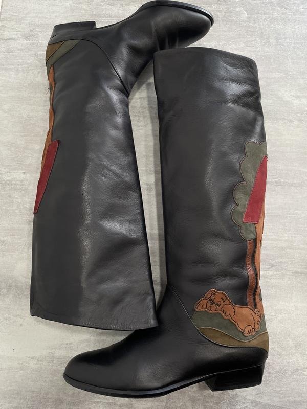 Damen Mima Venezia Stiefel Mehrfarbig Leder 37