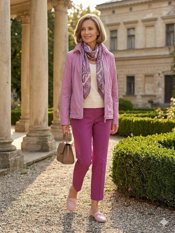 Femme Etro Pantalon Rose M