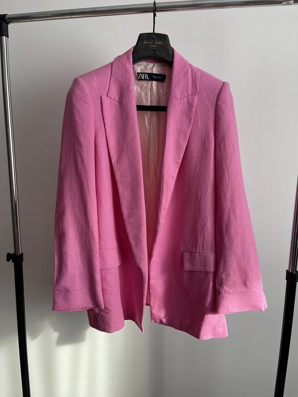 Women ZARA Blazer Pink S
