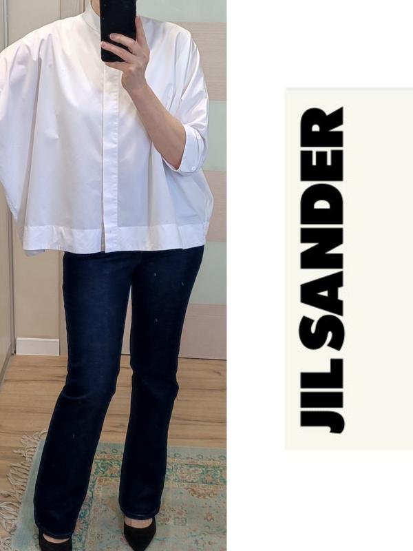 Donna Jil Sander Camicia Bianca Cotone 36