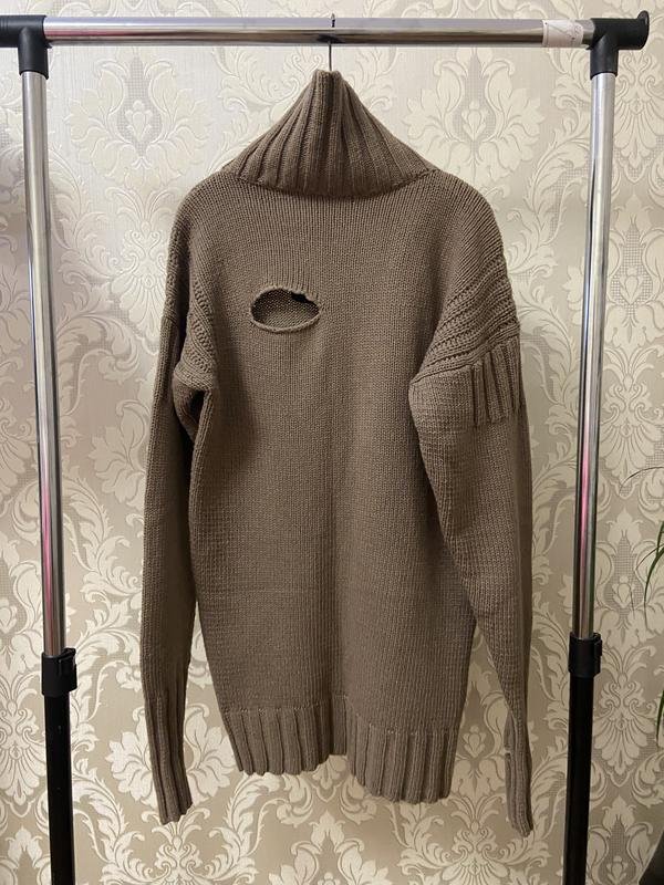 Donna Pure Creative Project Maglione Marrone Lana