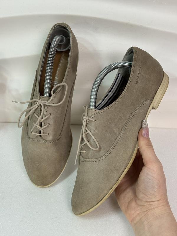 Женские Roberto Santi Туфли Бежевый Кожа 38