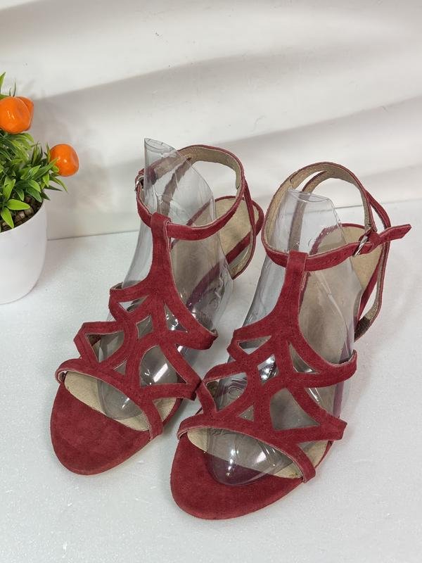 Женские Roberto Santi Босоножки Красные Замша 39