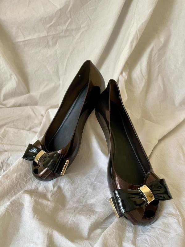 Женские Melissa Балетки Коричневые 40 EU