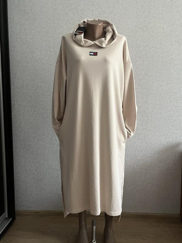 Femme Tommy Jeans Robe Beige XL